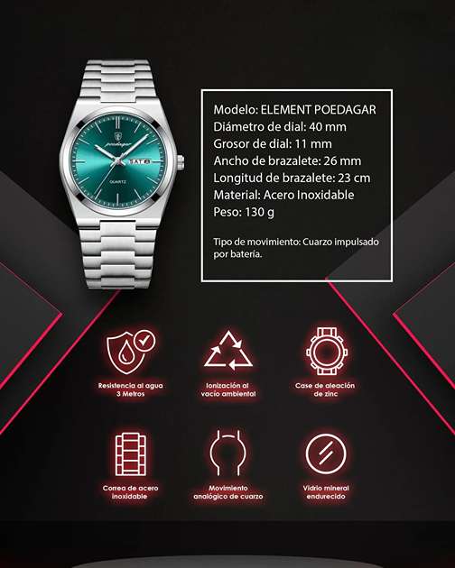RELOJ ELEMENT POEDAGAR™ DE CABALLERO