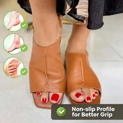 Orthopedic Leather Sandals
