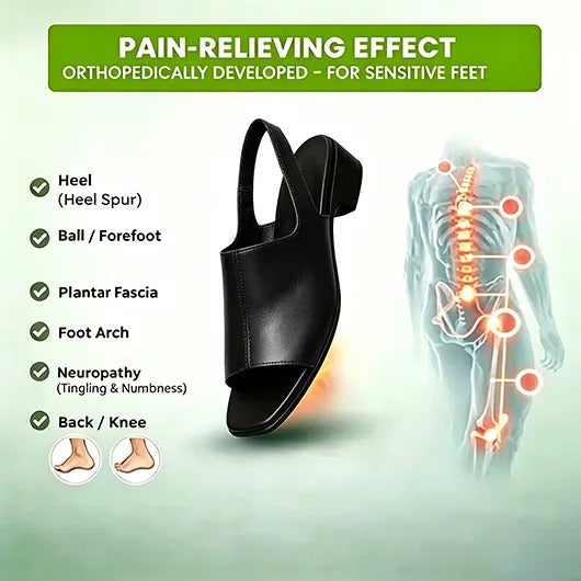 Orthopedic Leather Sandals