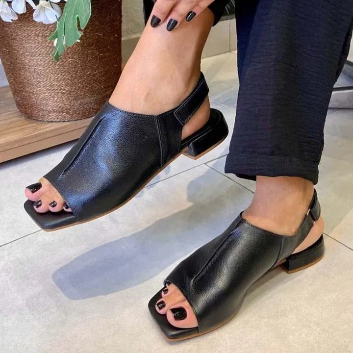 Orthopedic Leather Sandals