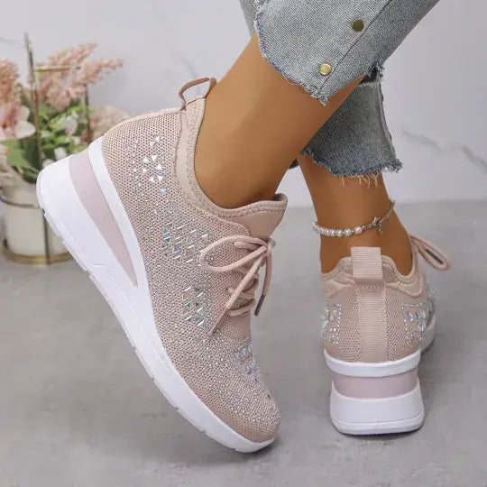 Women's Breathable Height-increasing Casual Shoes