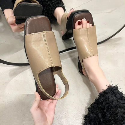 Orthopedic Leather Sandals