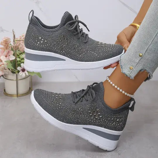 Women's Breathable Height-increasing Casual Shoes