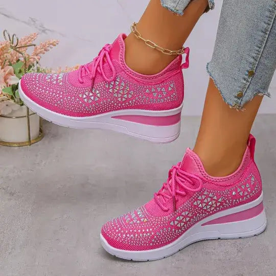 Women's Breathable Height-increasing Casual Shoes